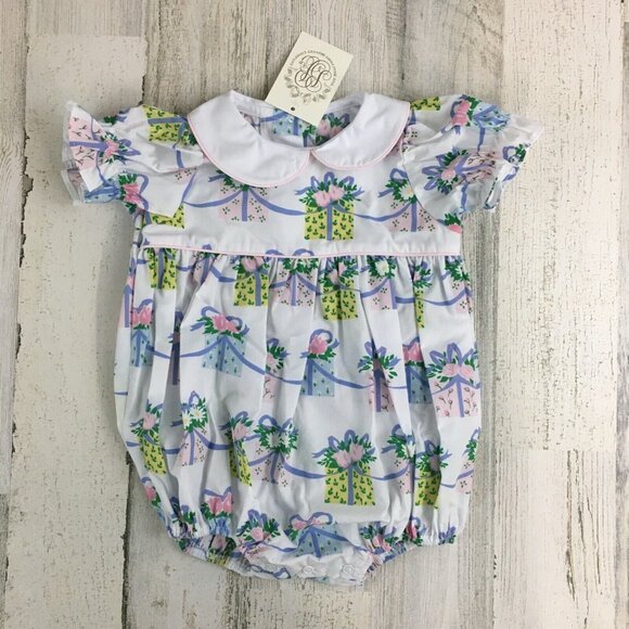 The Beaufort Bonnet Company Other - Beaufort Bonnet Company Every Day is a Gift Bubble Birthday Girls Sz 18 24 NWT